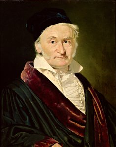 Retrato de Carl Friedrich Gauss, 1840